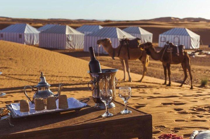 Merzouga Luxury Traditional Camp Extérieur photo